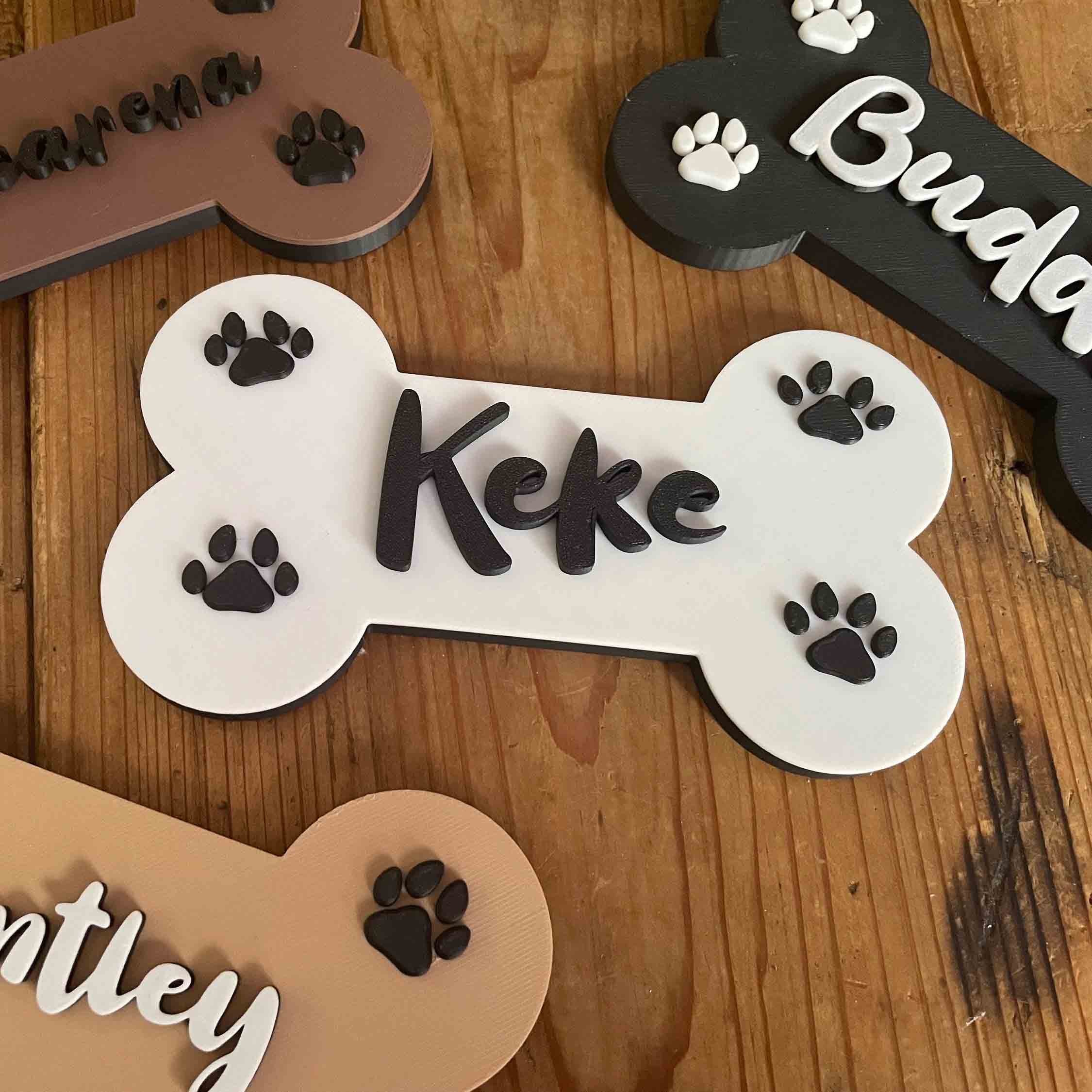 Personalized Wood Crate Sign With Pet Name Home Decor For Pet Lovers