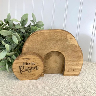 Empty Tomb Easter Decor/Easter Nativity Set For Easter