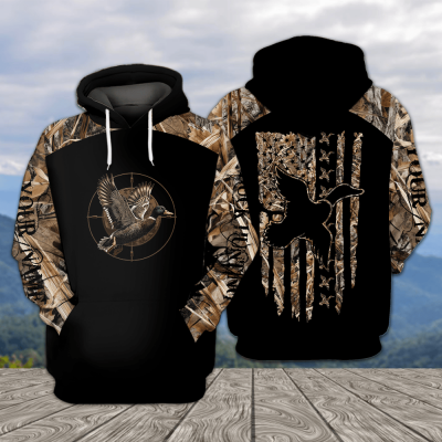 Custom Name Duck Hunting Camo Grass All Over Print Shirt