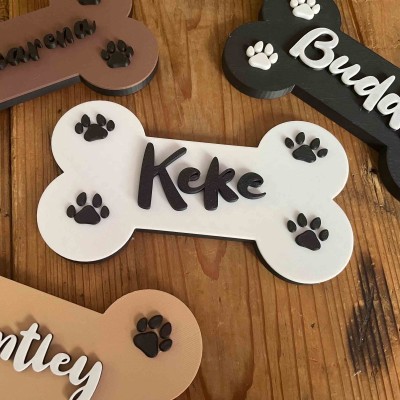 Personalized Wood Crate Sign With Pet Name Home Decor For Pet Lovers