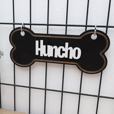 Personalized Wood Crate Sign With Pet Name Home Decor For Pets