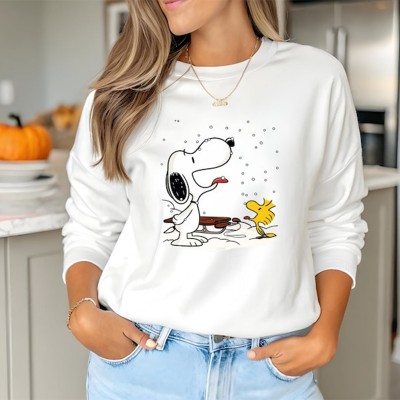 Christmas Sweatshirt,Holiday Sweater, Cute Santa Hat Pullover, Cozy Winter Gift